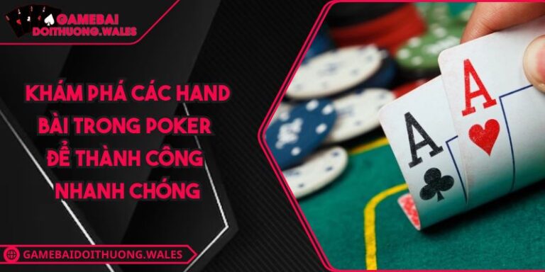các hand bài trong Poker